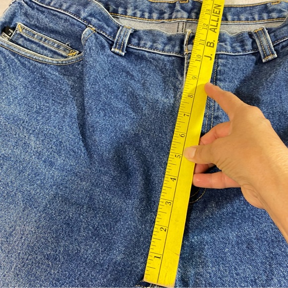 Carhartt Jeans Men 40-28 FR Denim Jeans Straight Leg Fire Retardant Work Jeans - Picture 10 of 12